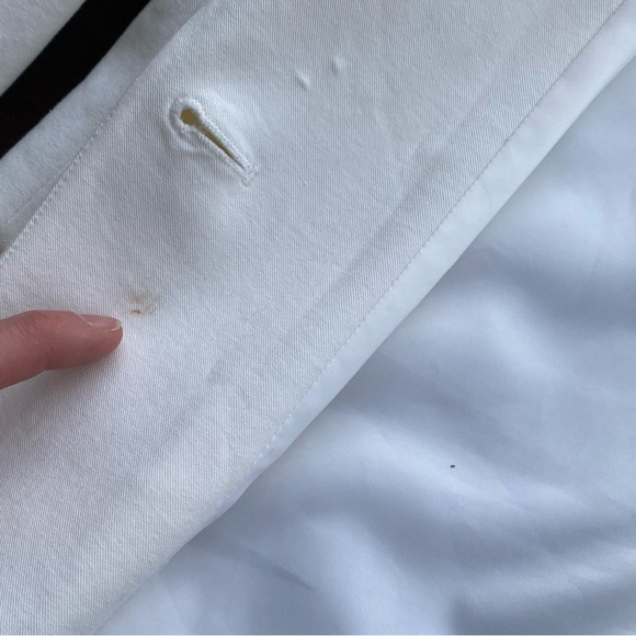 Theory off white single button blazer single button - Picture 5 of 6